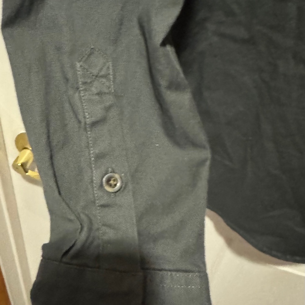 Carhartt Men's Charcoal BUTTON up ‘Relaxed Fit’ Shirt - Picture 6 of 11